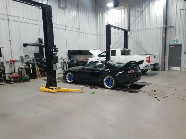 1993 Black Toyota Supra Hatchback