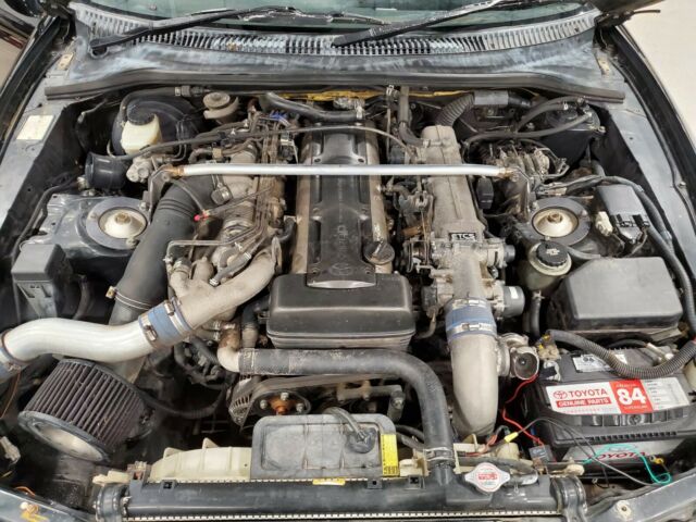 1993 Black Toyota Supra Hatchback