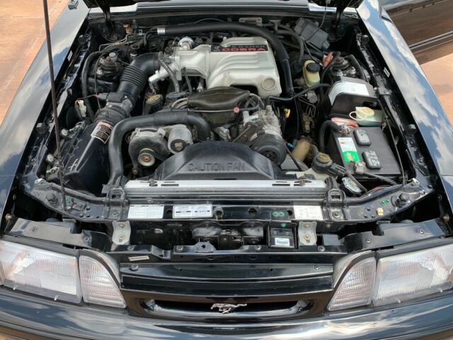 1993 Black Ford Mustang Hatchback