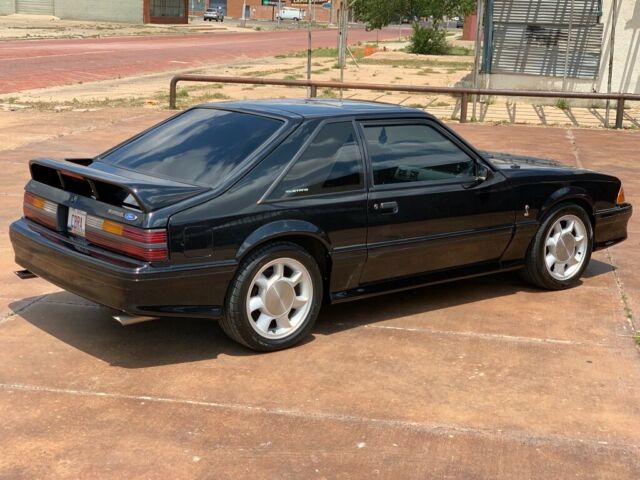 1993 Black Ford Mustang Hatchback
