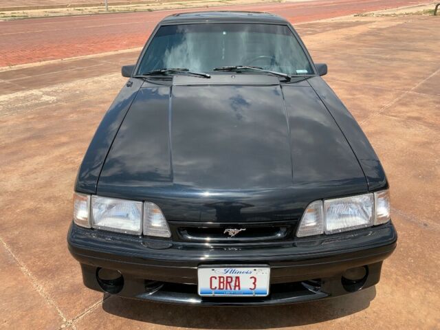 1993 Black Ford Mustang Hatchback