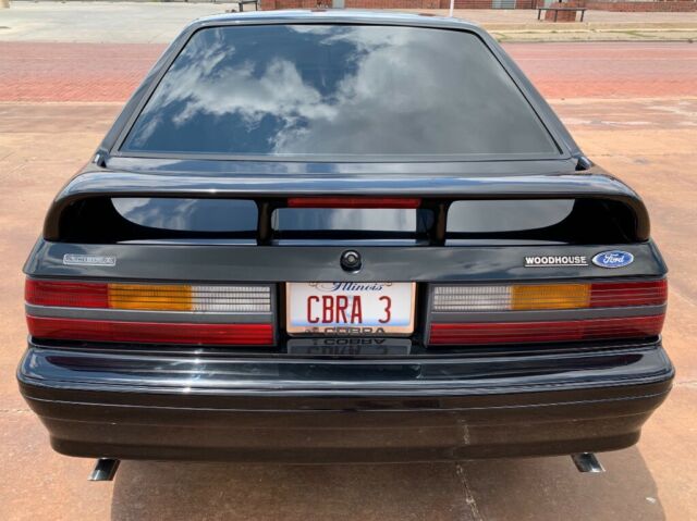 1993 Black Ford Mustang Hatchback