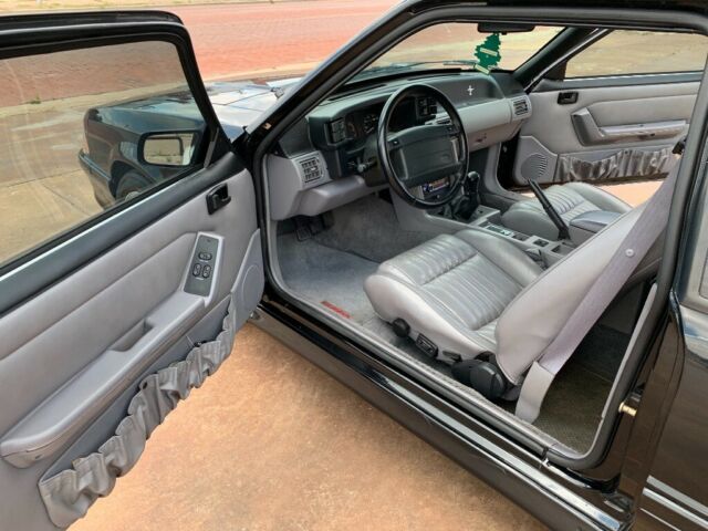 1993 Black Ford Mustang Hatchback