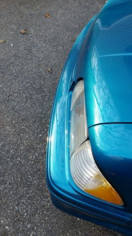 1993 Teal Ford Mustang Hatchback