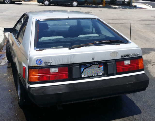 1983 Silver Toyota Celica Hatchback