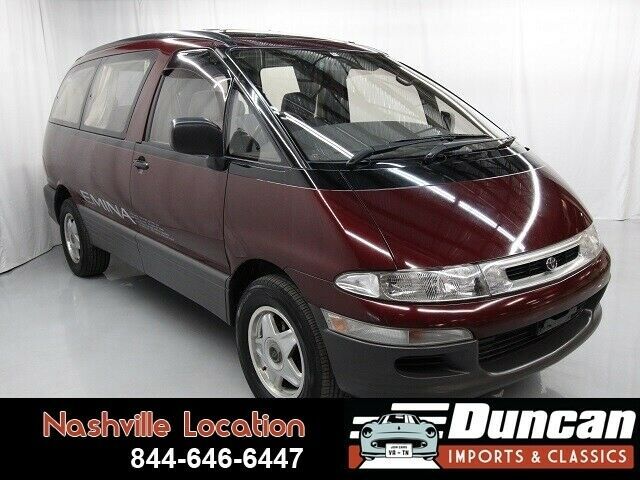 1993 Red Toyota Estima Van