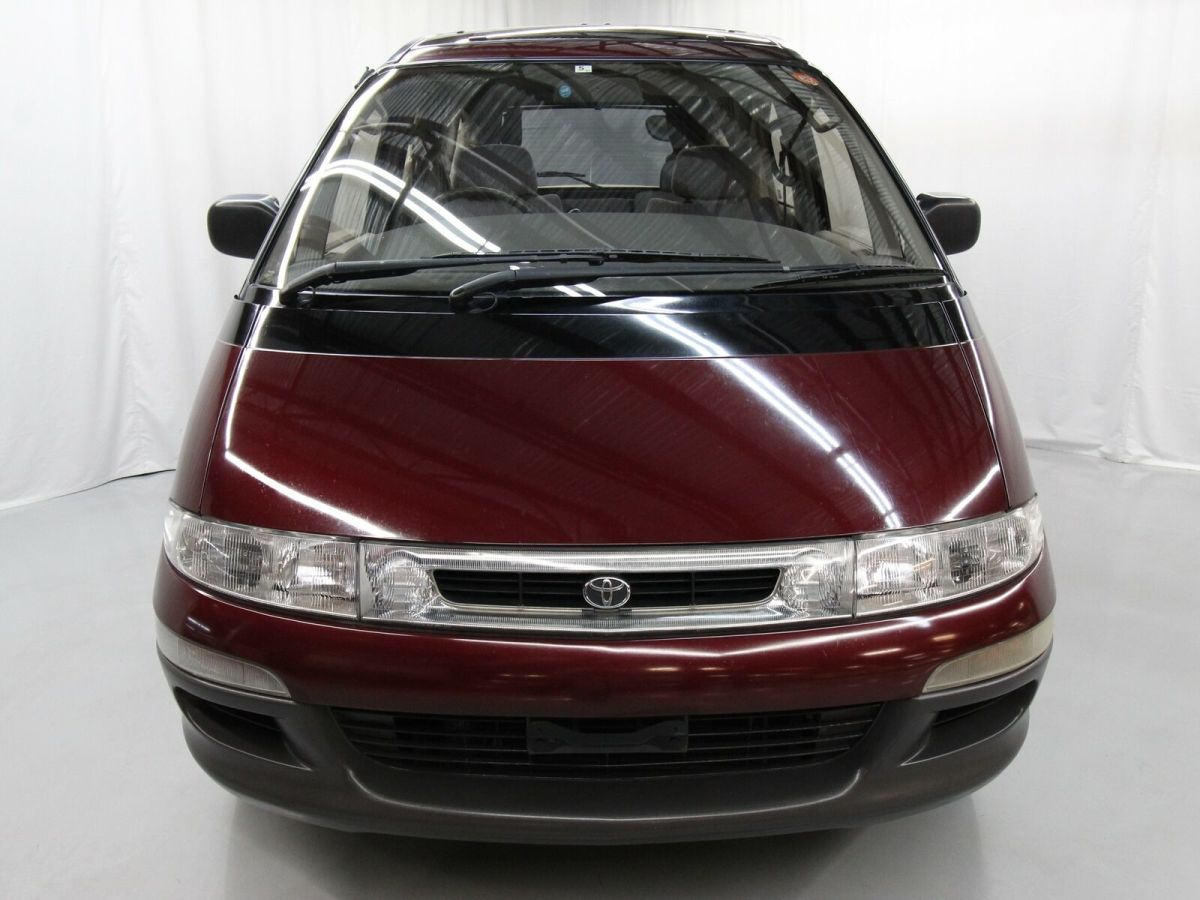 1993 Red Toyota Estima Van