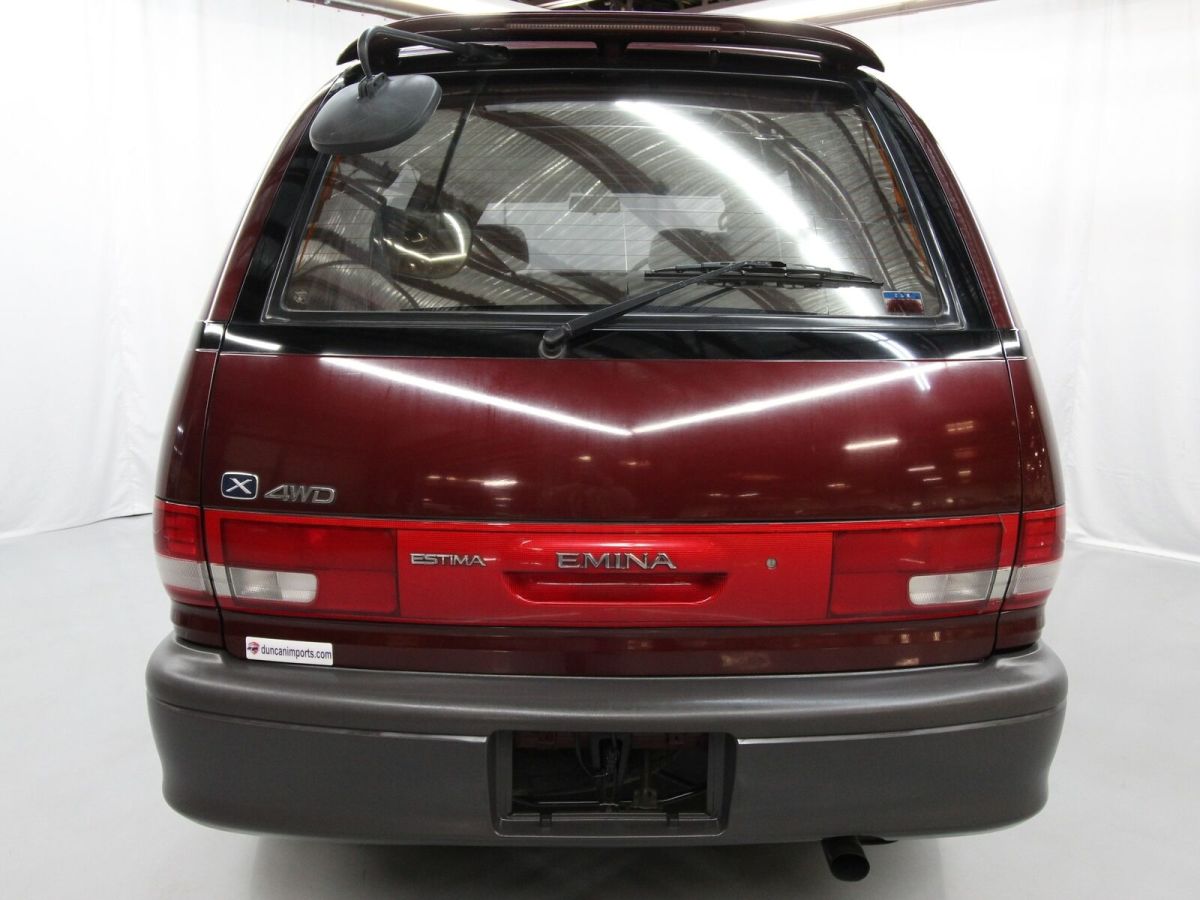 1993 Red Toyota Estima Van