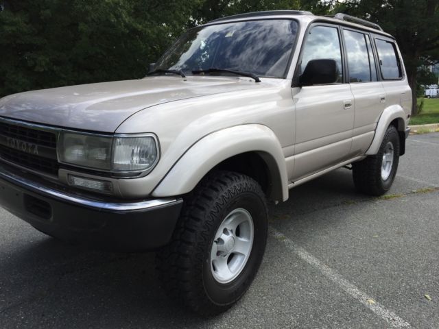 1993 Gold Toyota Land Cruiser SUV