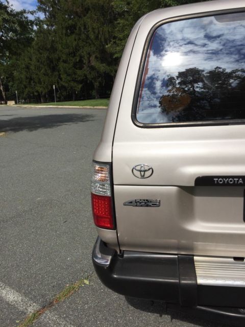 1993 Gold Toyota Land Cruiser SUV