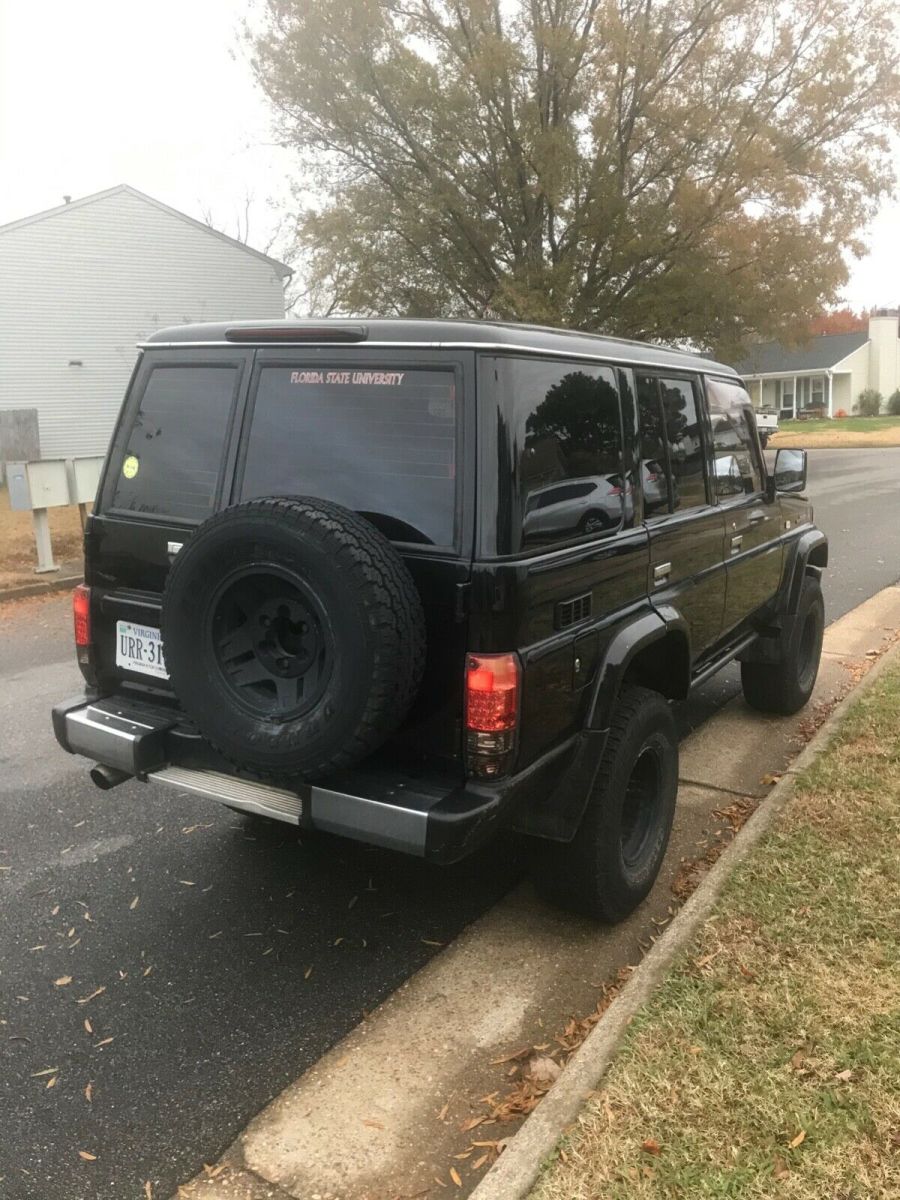 1980 Black Toyota Land Cruiser SUV