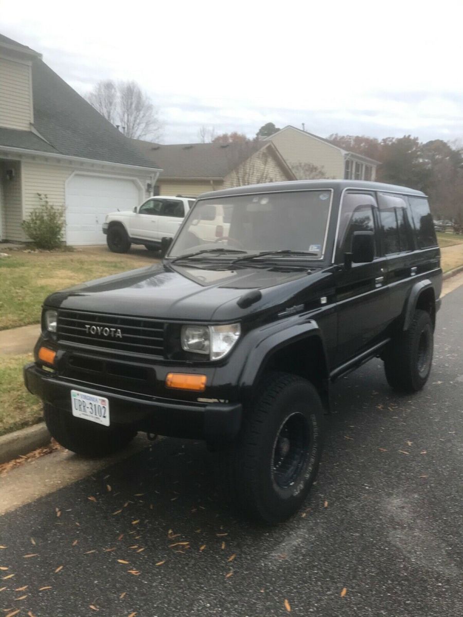 1980 Black Toyota Land Cruiser SUV