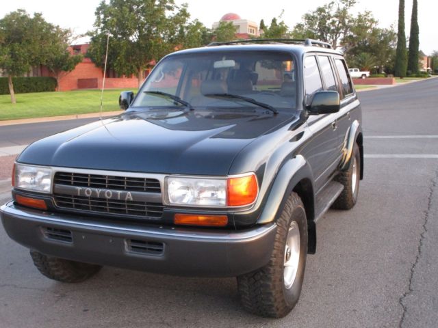 1993 Green Toyota Land Cruiser SUV