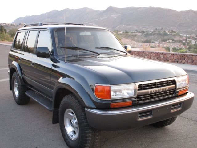 1993 Green Toyota Land Cruiser SUV