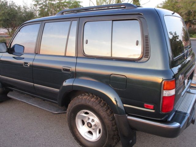 1993 Green Toyota Land Cruiser SUV