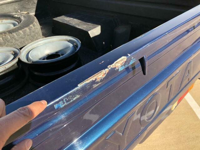 1993 Blue Toyota Land Cruiser