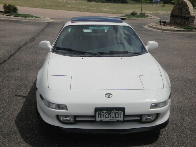 1993 White Toyota MR2 Coupe