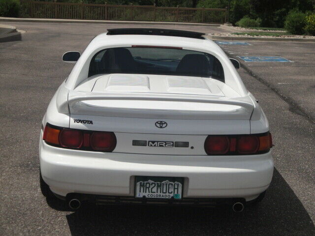 1993 White Toyota MR2 Coupe