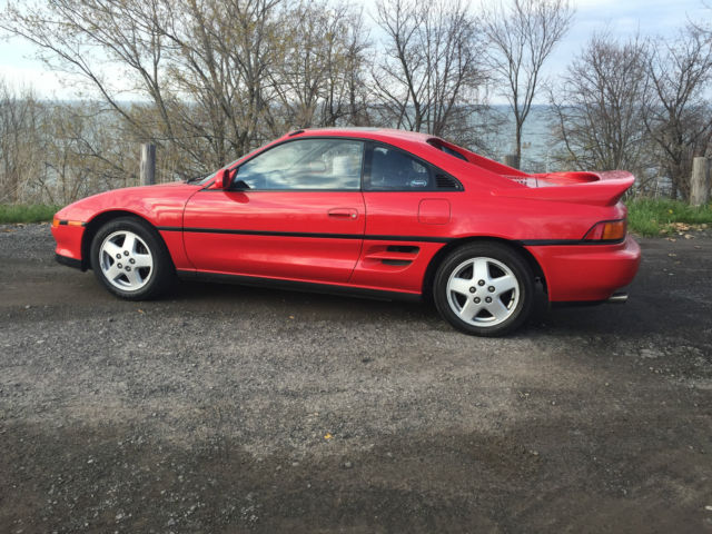1993 Red Toyota MR2 Coupe