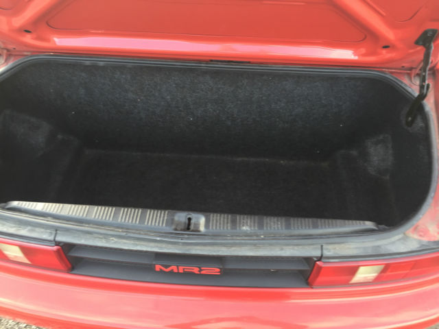 1993 Red Toyota MR2 Coupe