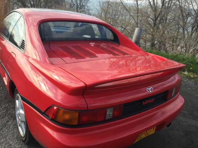 1993 Red Toyota MR2 Coupe