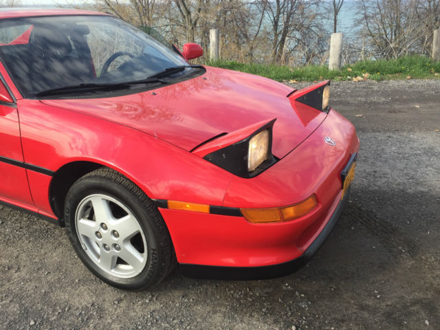 1993 Red Toyota MR2 Coupe