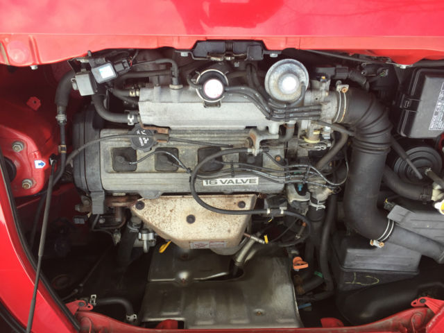 1993 Red Toyota MR2 Coupe