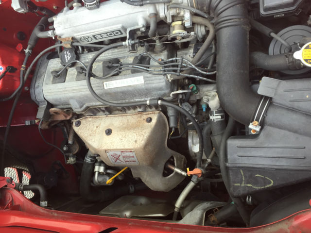 1993 Red Toyota MR2 Coupe