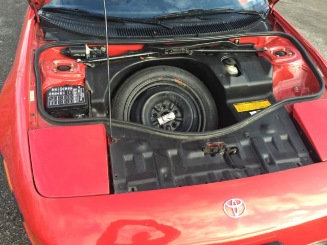 1993 Red Toyota MR2 Coupe