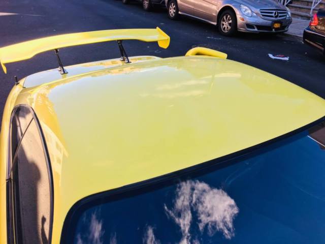 1993 Yellow Toyota MR2 Coupe