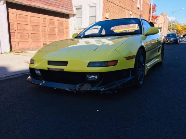 1993 Yellow Toyota MR2 Coupe