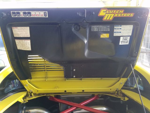 1993 Yellow Toyota MR2