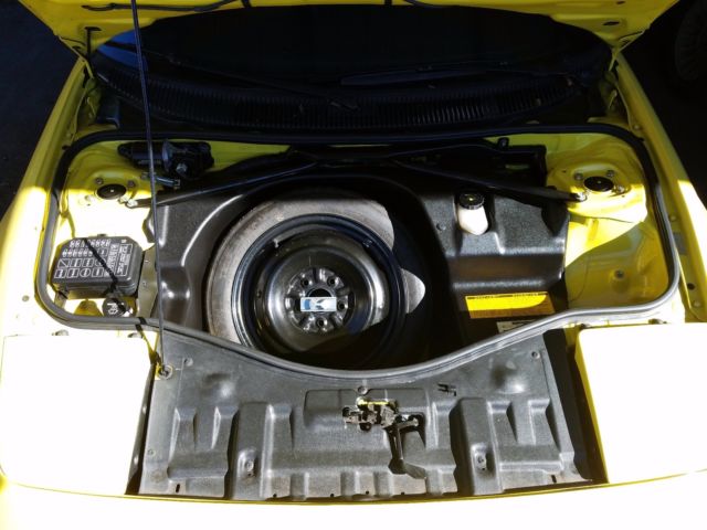 1993 Yellow Toyota MR2