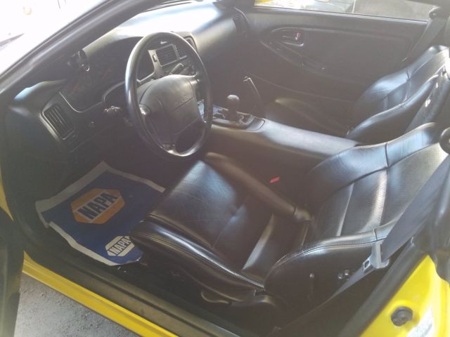 1993 Yellow Toyota MR2