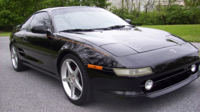 1993 Black Toyota MR2 Coupe