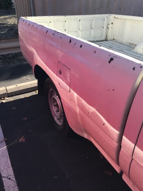 1993 White Toyota Pickup Standard Cab Pickup