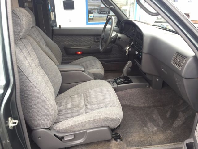 1993 Green Toyota Pickup Crew Cab Pickup