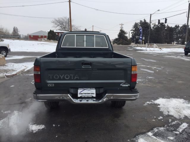 1993 Green Toyota Pickup Crew Cab Pickup