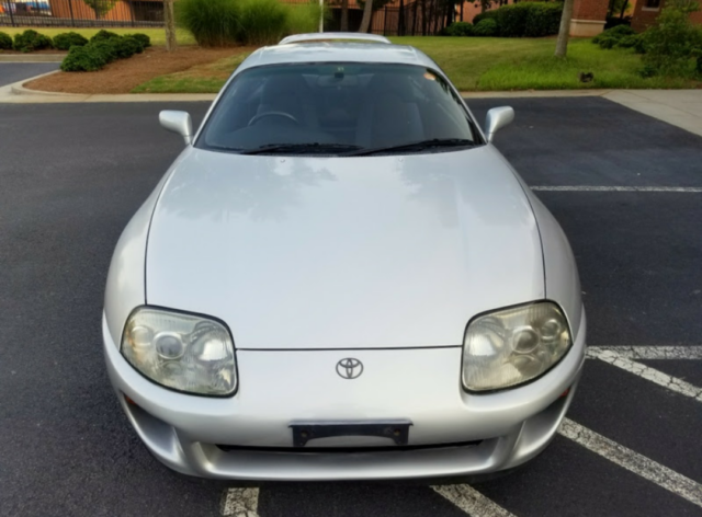 1993 Silver Toyota Supra Coupe