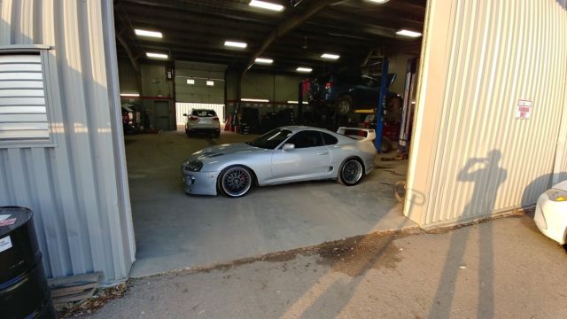 1993 SILVER Toyota Supra