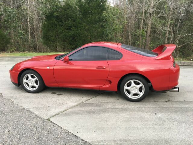 1993 Red Toyota Supra