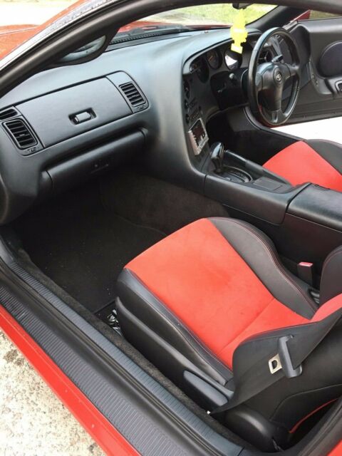 1993 Red Toyota Supra