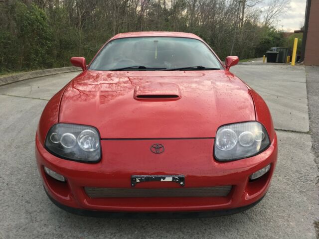 1993 Red Toyota Supra