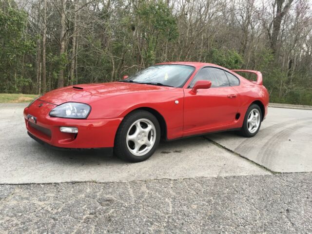 1993 Red Toyota Supra