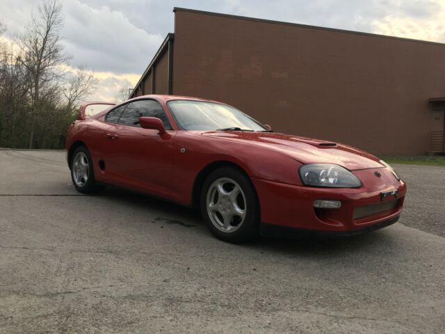 1993 Red Toyota Supra