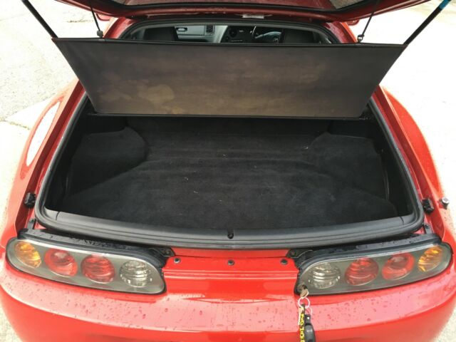 1993 Red Toyota Supra