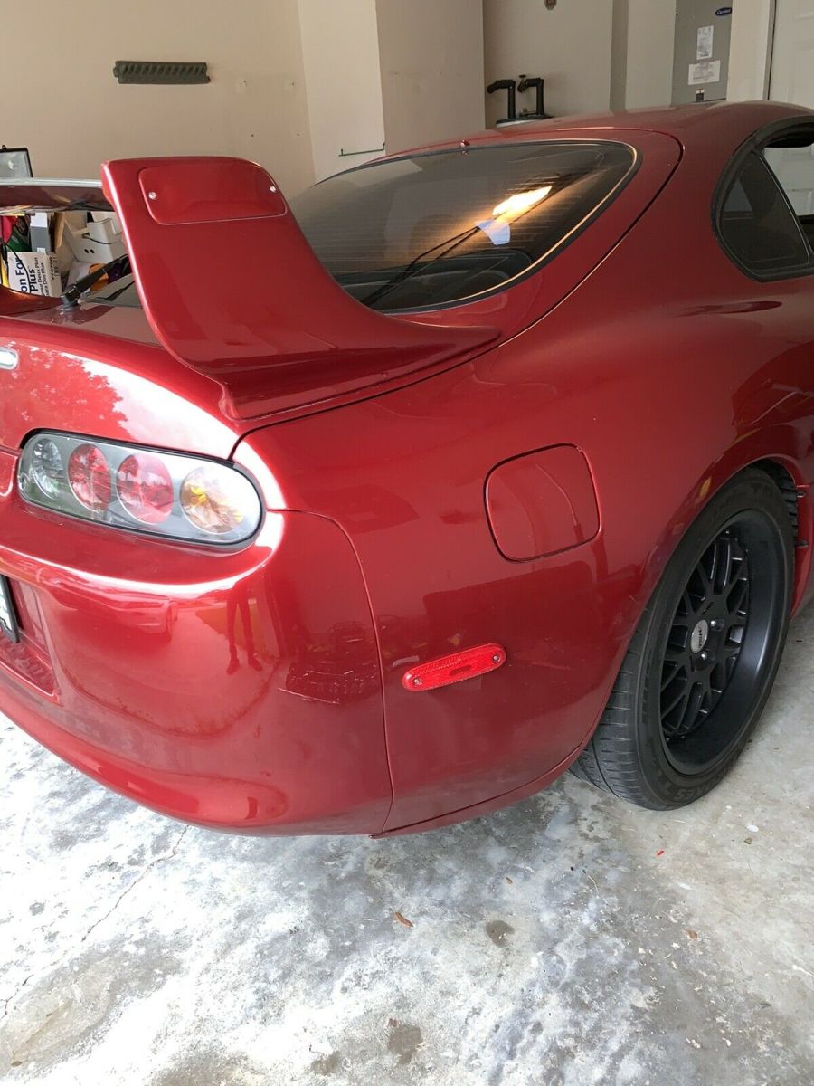 1993 Red Toyota Supra Hatchback