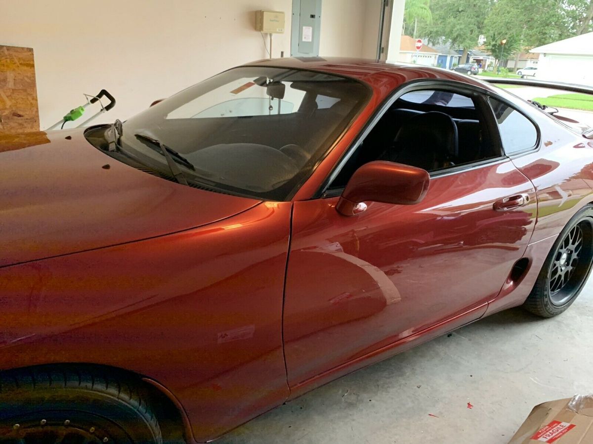 1993 Red Toyota Supra Hatchback