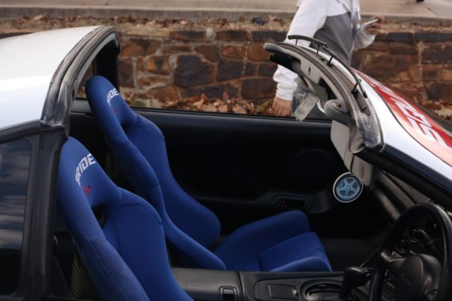 1993 White Toyota Supra Hatchback