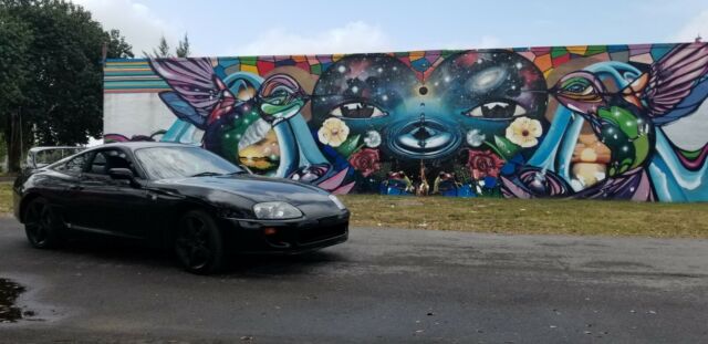1993 Black Toyota Supra Coupe